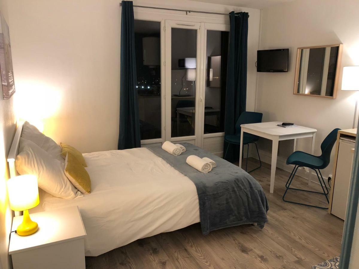 Escale Dieppe Gambetta - Appart Et Studios 2-6 Personnes Vue Ville Et Mer Exterior foto