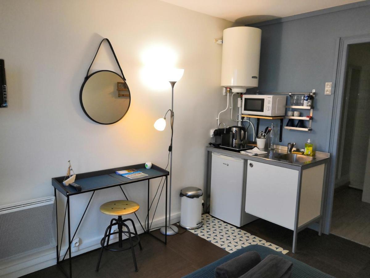 Escale Dieppe Gambetta - Appart Et Studios 2-6 Personnes Vue Ville Et Mer Exterior foto